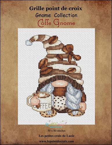 Coffee Gnome - Grille point de croix