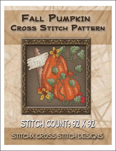 Fall Pumpkin - Stitchx Cross Stitch Designs