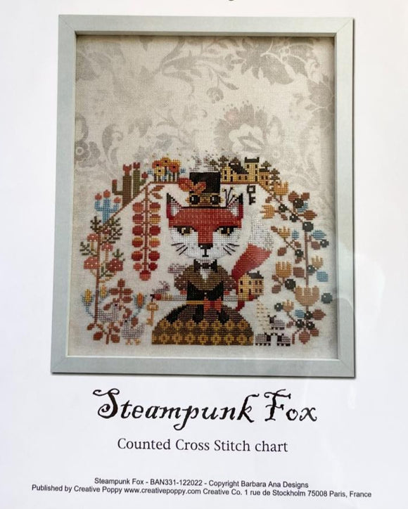 Steampunk Fox - Barbara Ana Designs