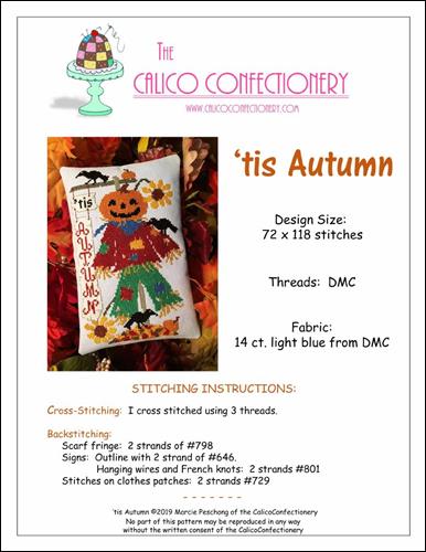 'tis Autumn - Calico Confectionery