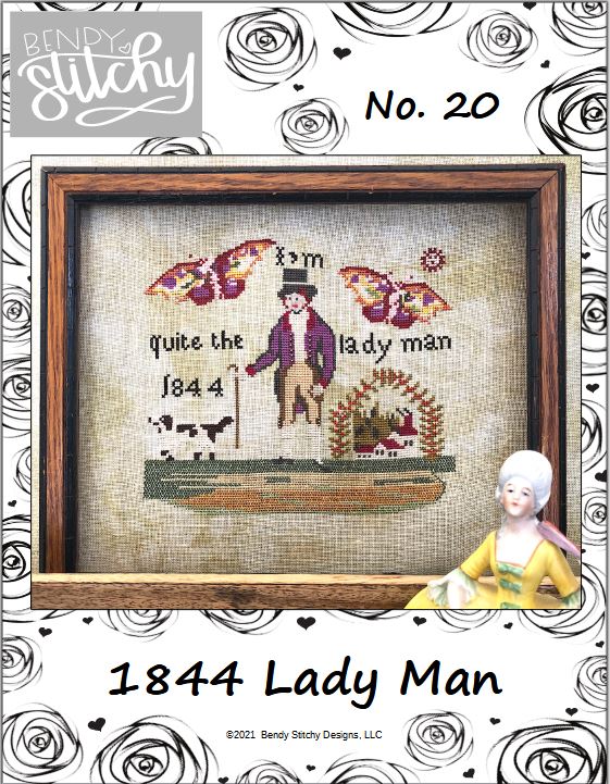 1844 Lady Man - Bendy Stitchy