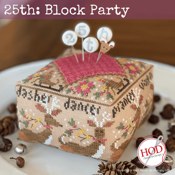 25th: Block Party Christmas - Hands On Design