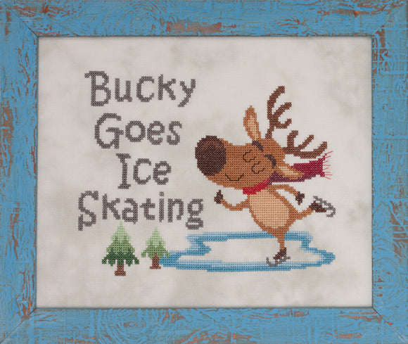 Bucky Goes Ice Skating - Glendon Place