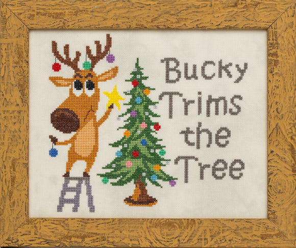 Bucky Trims the Tree - Glendon Place