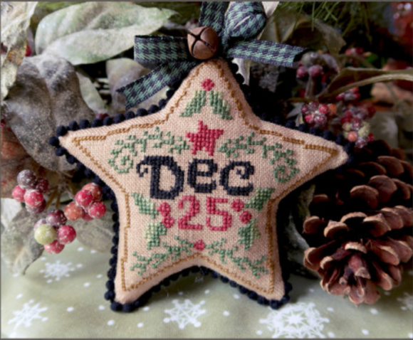 Dec 25 Star Ornament - Teresa Kogut