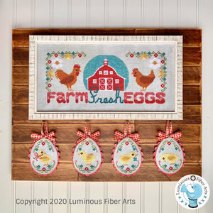 Farm Fresh Eggs - Luminous Fiber Arts