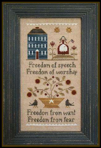 Four Freedoms - Little House Needleworks