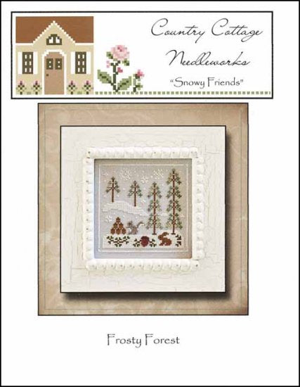 Frosty Forest: Snowy Friends - Country Cottage Needleworks