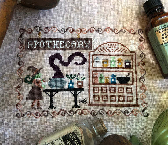 Hilde at the Apothecary - Bendy Stitchy