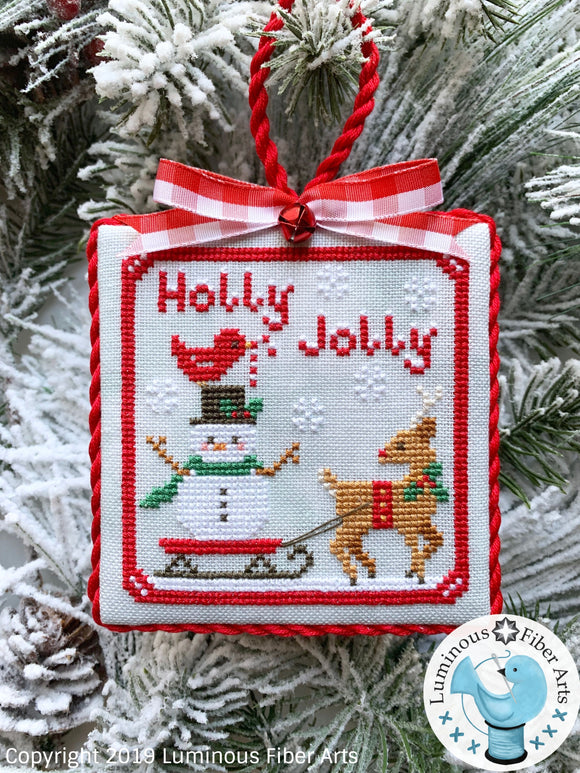Holly Jolly - Luminous Fiber Arts
