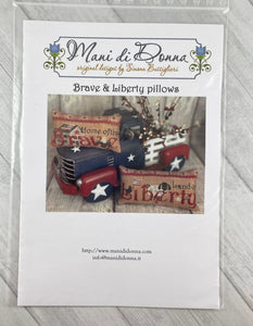 Brave & Liberty Pillows - Mani di Donna