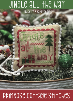 Lindsey's Stamp, Jingle All the Way - Primrose Cottage Stitches