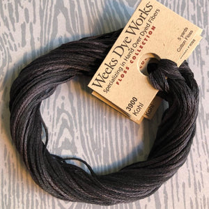 Kohl Weeks Dye Works 6 Strand Hand-Dyed Embroidery Floss