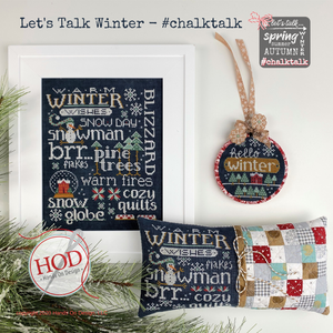 Chalk Talk, Let's Talk Winter - Hands On Desing