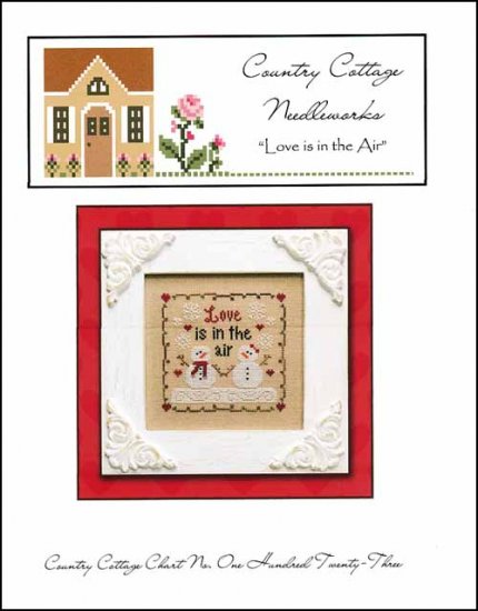 Love Is In The Air - Country Cottage Needleworks
