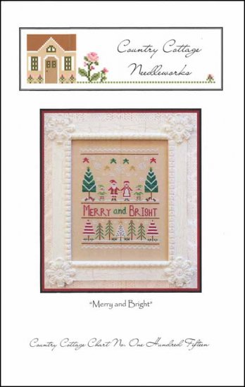 Merry And Bright - Country Cottage Needleworks