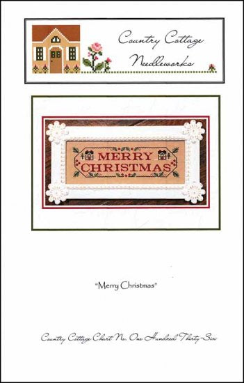 Merry Christmas - Country Cottage Needleworks