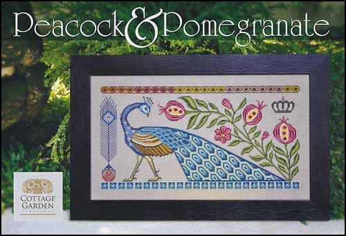 Peacock & Pomegranate - Cottage Garden