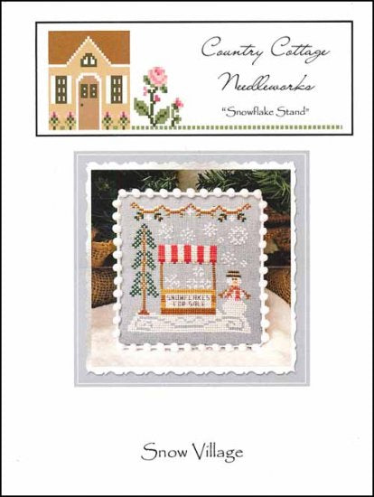 Snow Village Part 3: Snowflake Stand - Country Cottage Needleworks