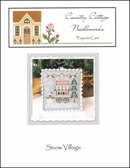 Snow Village Part 6: Popsicle Cart - Country Cottage Needleworks