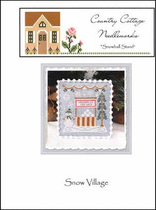 Snow Village Part 8: Snowball Stand - Country Cottage Needleworks