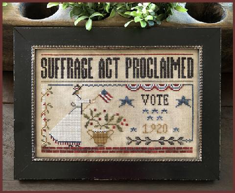 Suffrage Act - Little House Needleworks