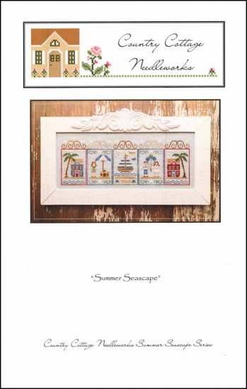 Summer Seascape - Country Cottage Needleworks