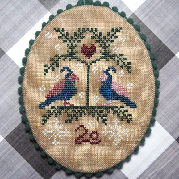 Two Snow Birds - Bendy Stitchy