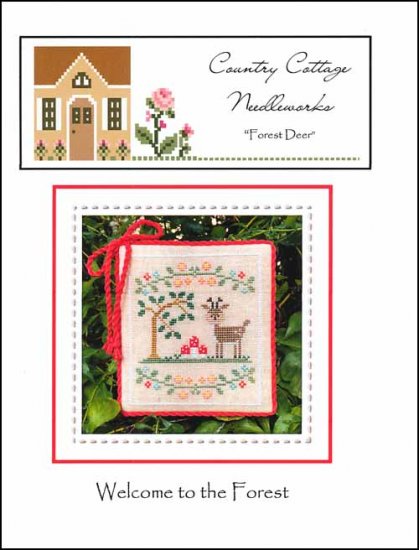 Welcome To The Forest: Forest Deer - Country Cottage Needleworks