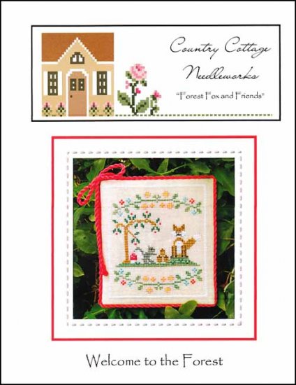 Welcome To The Forest: Forest Fox & Friends - Country Cottage Needleworks