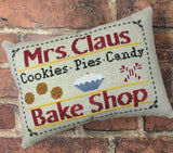 Mrs. Claus Bake Shop, North Pole Shops Series - Needle Bling Designs