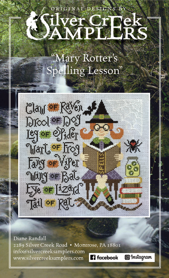 Mary Rotter's Spelling Lesson - Silver Creek Samplers