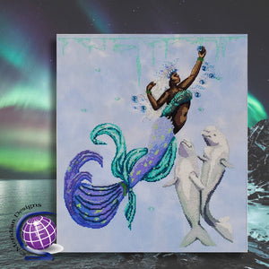 Kristín the Arctic Ocean Mermaid - Meridian Designs